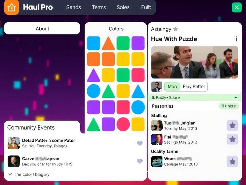 Hue Haul Pro community event screenshot